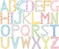 ABC Alphabet design.