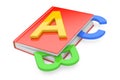 ABC book Royalty Free Stock Photo