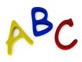 ABC candy letters