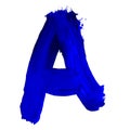 ABC. Hand drawn letters. Royalty Free Stock Photo