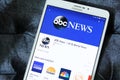 Abc news app logo Royalty Free Stock Photo