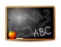 ABC Writing on Chalkboard Royalty Free Stock Photo
