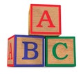 The ABCs Royalty Free Stock Photo