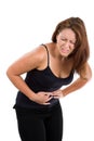 Abdominal Cramps Royalty Free Stock Photo