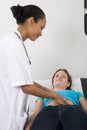 Abdominal examination Royalty Free Stock Photo