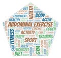 Abdominal Exercise word cloud