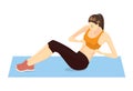 Abdominal Exercises with Body Twists