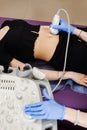 Abdominal ultrasound for examination of tumors, cysts and polyps, cirrhosis, hepatitis and inflammation. Ultrasound of