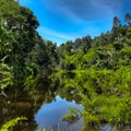 abeautiful artificial lake