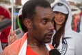 Abebe Degefa, winner of the 21th Rome Marathon