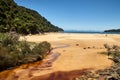 Abel Tasman National Park a journey through New Zealand Royalty Free Stock Photo