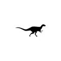 Abelisaurus icon. Elements of dinosaur icon. Premium quality graphic design. Signs and symbol collection icon for websites, web de Royalty Free Stock Photo