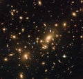 Yellow Lost Galaxy Enhanced Universe Image Elements From NASA / ESO | Galaxy Background Wallpaper