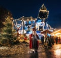 Saint Nicholas in Abensberg, Bavaria Royalty Free Stock Photo