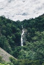 Aber Falls or in Welsh Rhaeadr Fawr Royalty Free Stock Photo