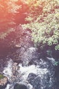 Aber Falls or in Welsh Rhaeadr Fawr Royalty Free Stock Photo