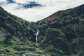 Aber Falls or in Welsh Rhaeadr Fawr Royalty Free Stock Photo