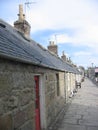 Aberdeen cottages Royalty Free Stock Photo