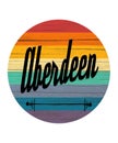 Aberdeen graphic illustration