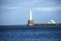 Lighthouse in Aberdeen, Scotland, UK