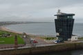 Aberdeen -Scotland- harbour, main gateway for the North Sea oil and gas offshore industry