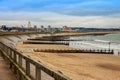 Aberdeen Fun Beach. Scotland, United Kingdom Royalty Free Stock Photo