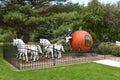 Peter Peter Pumpkin Eater display at a park