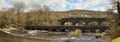 Aberdulais aquaduct in Wales Royalty Free Stock Photo