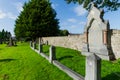 Enclosure and memorial for victims of a railway accident