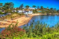 Abersoch Wales Llyn Peninsula brightly coloured hdr