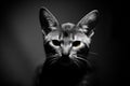 Abessinier cat portrait Royalty Free Stock Photo