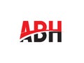 ABh Letter Initial Logo Design Vector Illustration