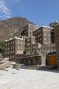 Abha, Saudi Arabia, February 25 2020: The village of Rijal Almaa is built up by 60 multiple-story buildings