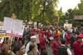 Music band outside Gandhi Museum