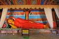 Abhayagiri Dagoba`s Sleeping Buddha, Sri Lanka UNESCO World Heritage