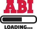 Abi loading vector vector Royalty Free Stock Photo
