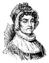 Abigail Adams vintage illustration