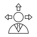 Abilities, capability Vector Icon which can easily modify