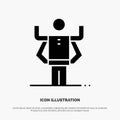 Ability, Human, Multitask, Organization solid Glyph Icon vector