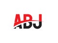 ABJ Letter Initial Logo Design Vector Illustration