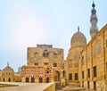 Architectural ensemble of Amir Khayrbak Funerary Complex, Cairo, Egypt Royalty Free Stock Photo