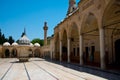 Ablution facilities in courtyard of mosque Mevlid-i Halil Camii, sanliurfa Royalty Free Stock Photo