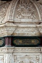 Ablution fountain and courtyard of The great mosque of Muhammad Ali Pasha or Alabaster mosque at the Citadel of Cairo, Salah El Royalty Free Stock Photo