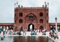 Ablution in Jama Masjid, India's largest mosque
