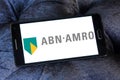 ABN AMRO bank logo Royalty Free Stock Photo
