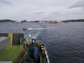 Aboard an Inter Island Ship