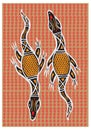 Aboriginal arts. Royalty Free Stock Photo