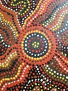 Aboriginal artwork Royalty Free Stock Photo
