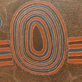 Aboriginal australian art Dot painting background