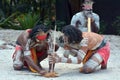 Aboriginal culture show in Queensland Australia Royalty Free Stock Photo